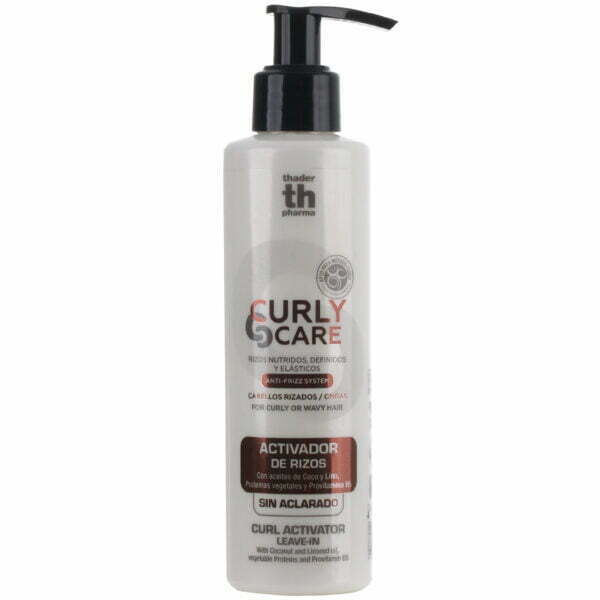 Curly care activador rizos leave in 200ml thader th pharma