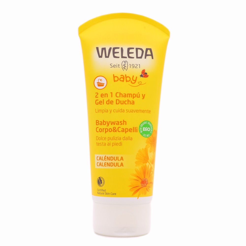 Weleda baby calendula champu y gel de ducha 2 en 1 200 ml 150402 pg1 ps